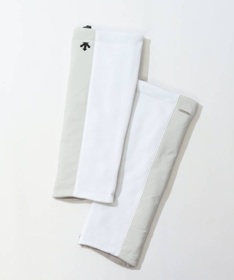 DE 【保温】裏フリースナイロン中綿レッグウォーマー