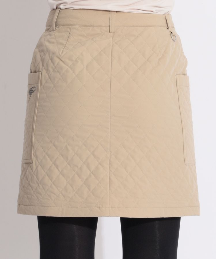 ビームスゴルフ BE フルオープン中綿キルトスカート レディースゴルフ