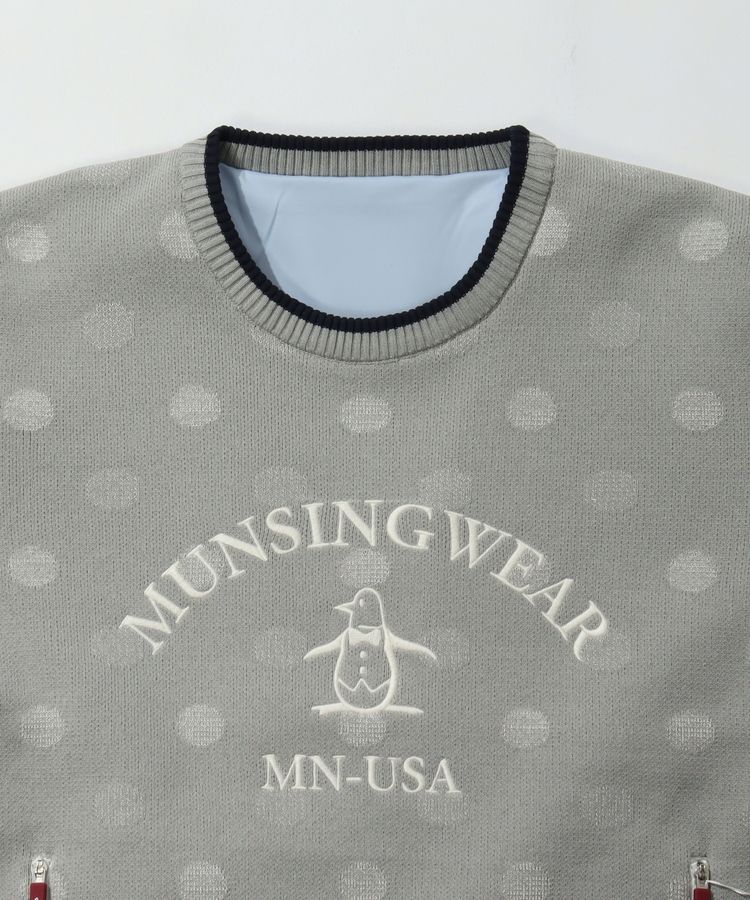 マンシングウェア MW 【リバーシブル】【防風撥水】アイコンロゴニット