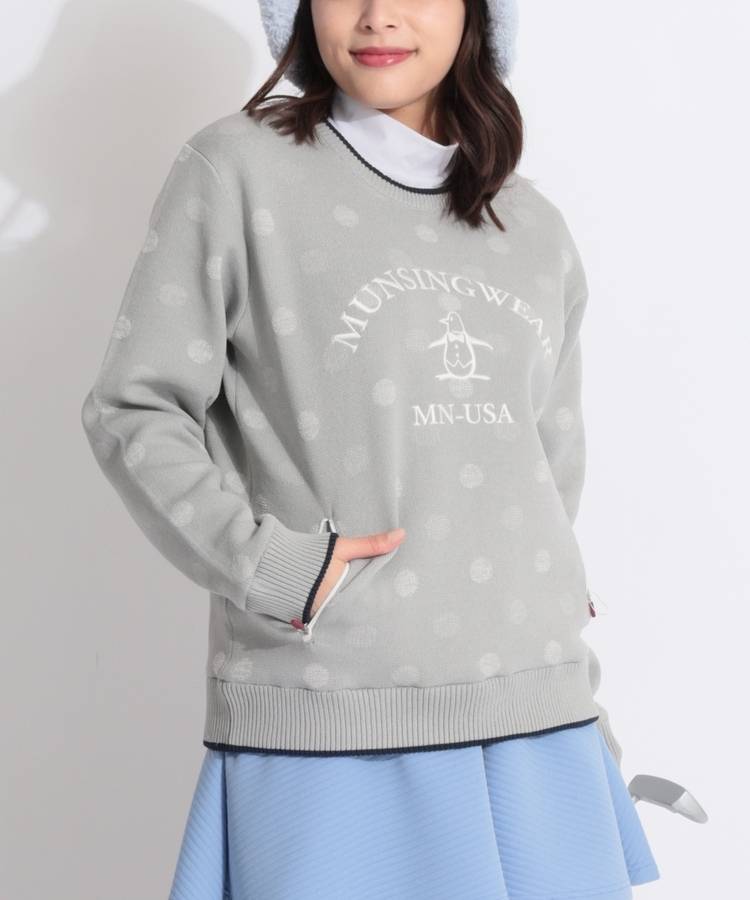 MW 【リバーシブル】【防風撥水】アイコンロゴニット×タフタスニードジャック