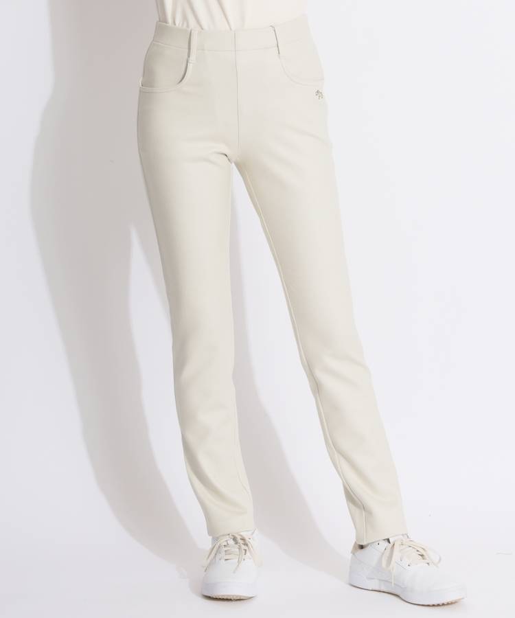 HK 【保温】ダウンファブリックスリムパンツ