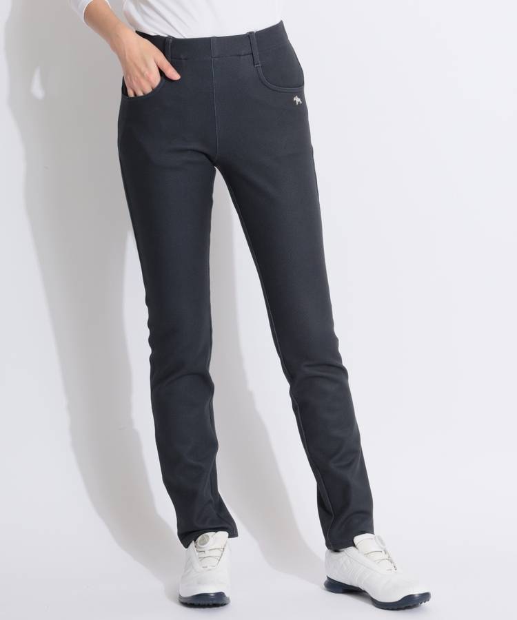 HK 【保温】ダウンファブリックスリムパンツ