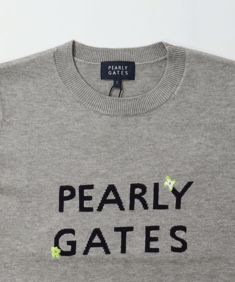 パーリーゲイツ PG ハイゲージインターシャ編みニット レディース