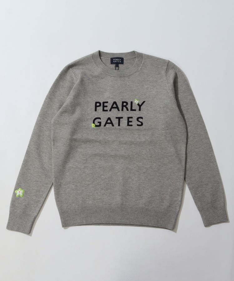 パーリーゲイツ PG ハイゲージインターシャ編みニット レディース