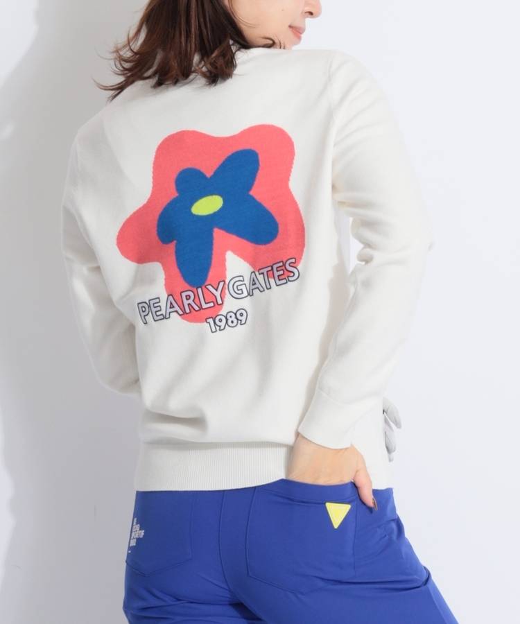 PG ハイゲージインターシャ編みニット