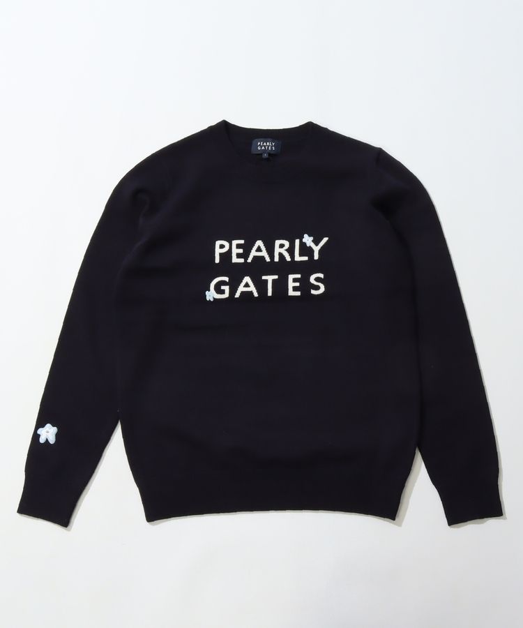 パーリーゲイツ PG ハイゲージインターシャ編みニット レディース