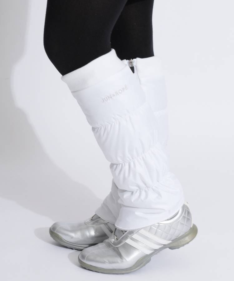 JR 【撥水防風】サイドロゴ中綿レッグウォーマー