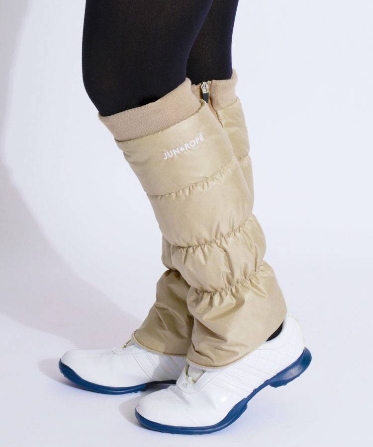 JR 【撥水防風】サイドロゴ中綿レッグウォーマー