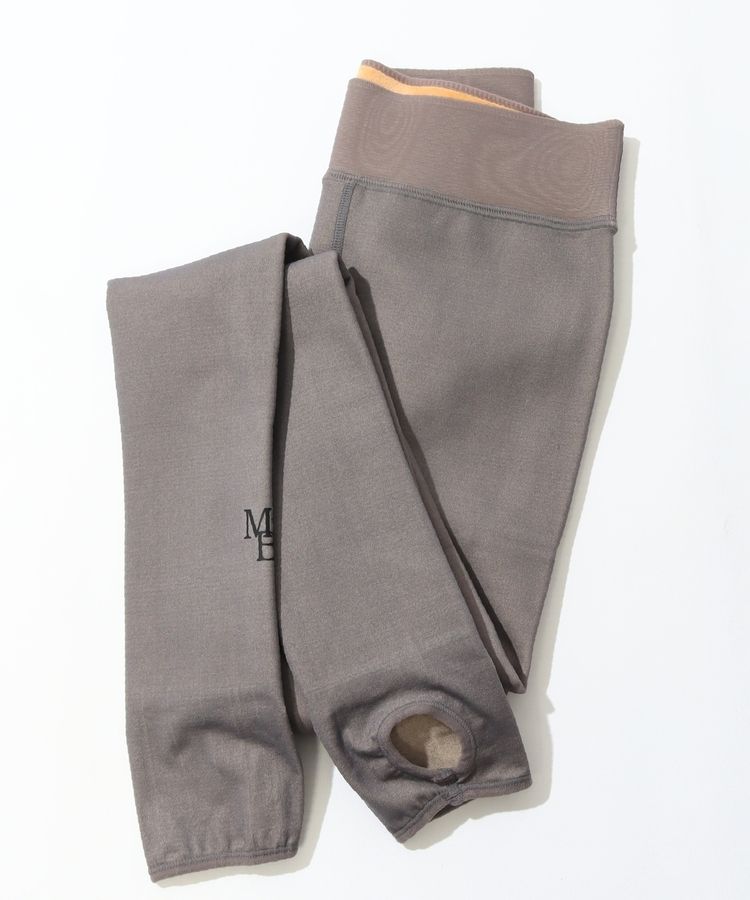 【ストレッチUV】裏微起毛レッグウォーマー一体型レギンス