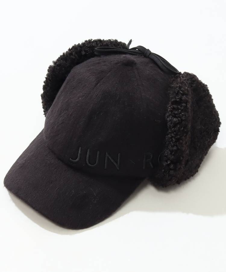 JR ボア耳当て付きキャップ