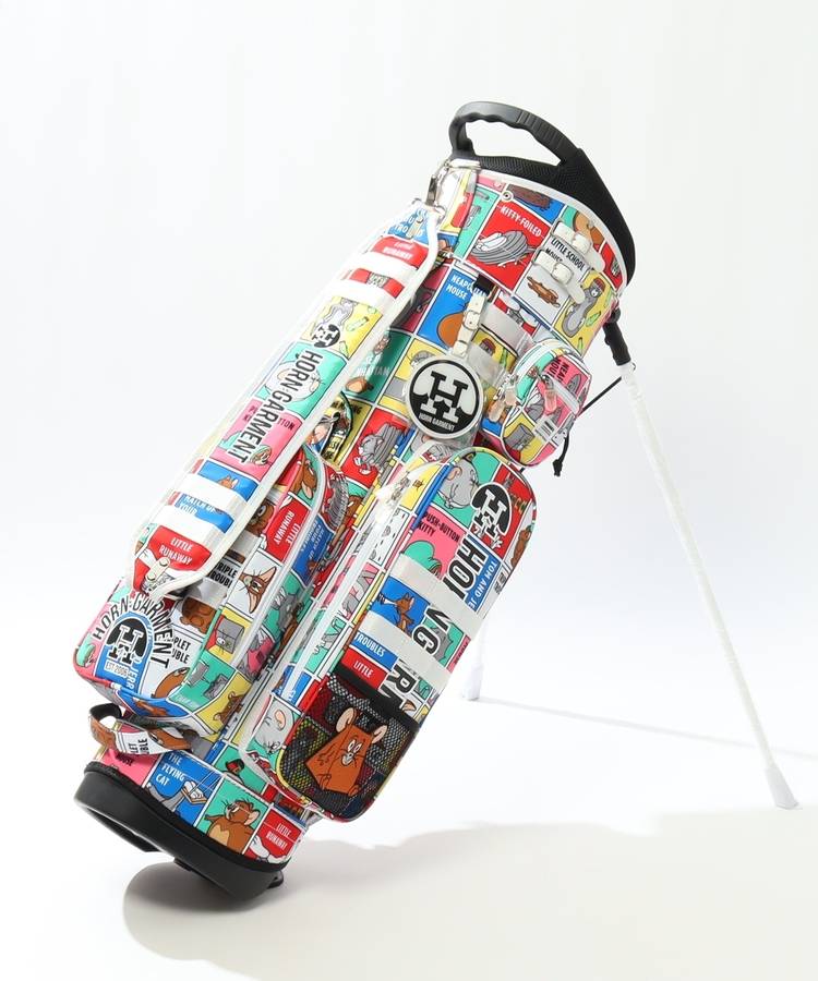 HO 【トムとジェリー】コミックパッチワークキャディバッグ