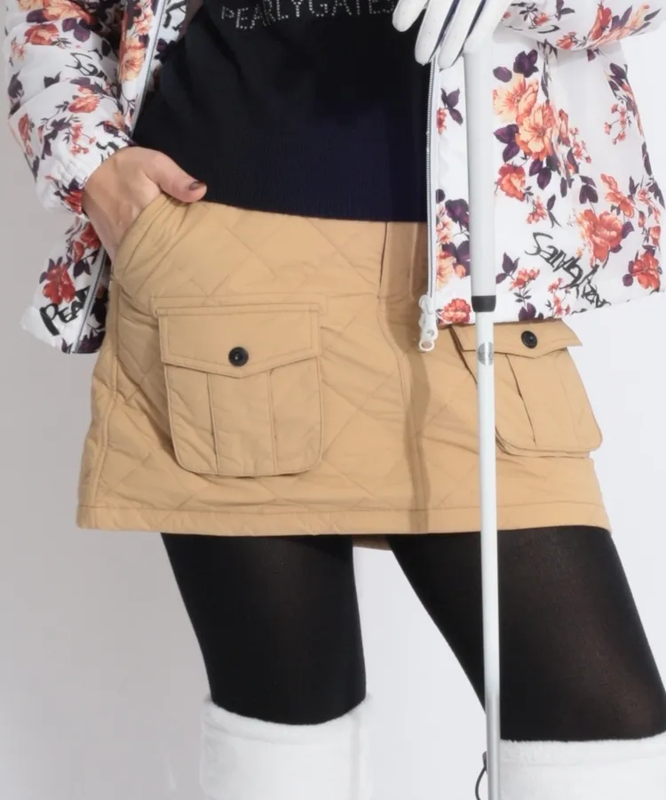 ダンスウィズドラゴン　レーディス　ウエア　スカートパンツ　ブルー迷彩柄　セットM ダンスウィズドラゴン レーディス ウエア スカートパンツ ブルー迷彩柄