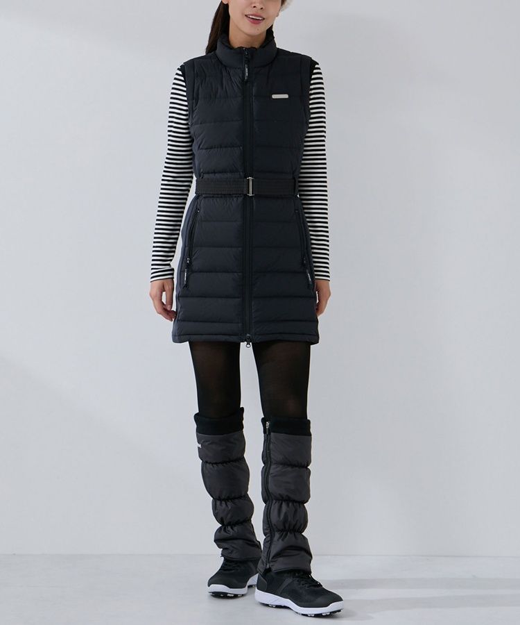 ジュン＆ロぺ JR 【KARUISHI】【撥水保温】ダウンタフタベスト