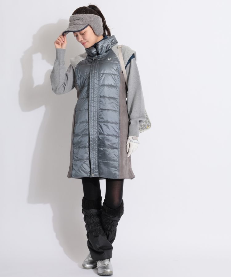 ヒールクリーク HK 【リバーシブル】【撥水防風】中綿レッグウォーマー