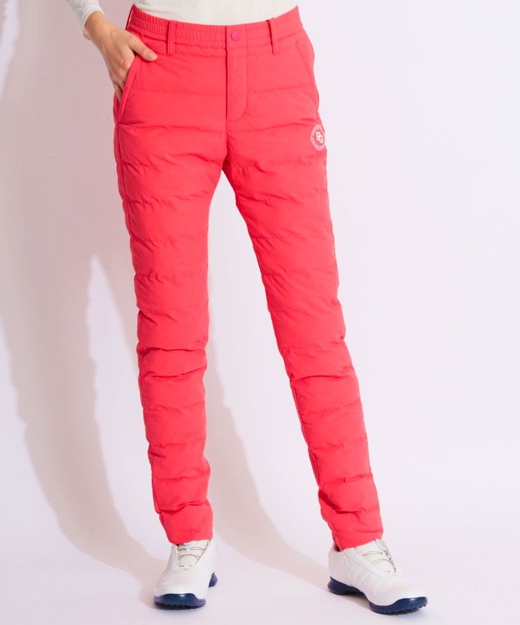 パーリーゲイツ PG 【放電】サークルロゴテーパード中綿パンツ