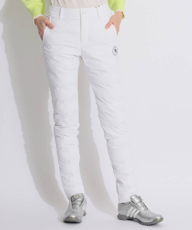 PG 【放電】サークルロゴテーパード中綿パンツ