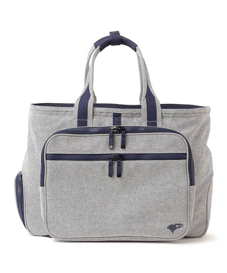 BE コットンキャンバスボストンバッグ