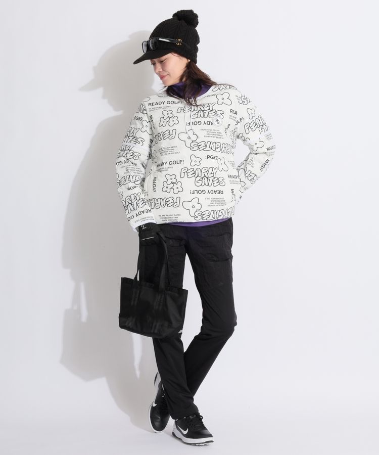 パーリーゲイツ PG 【放電】【2WAY】総柄中綿スニードジャック