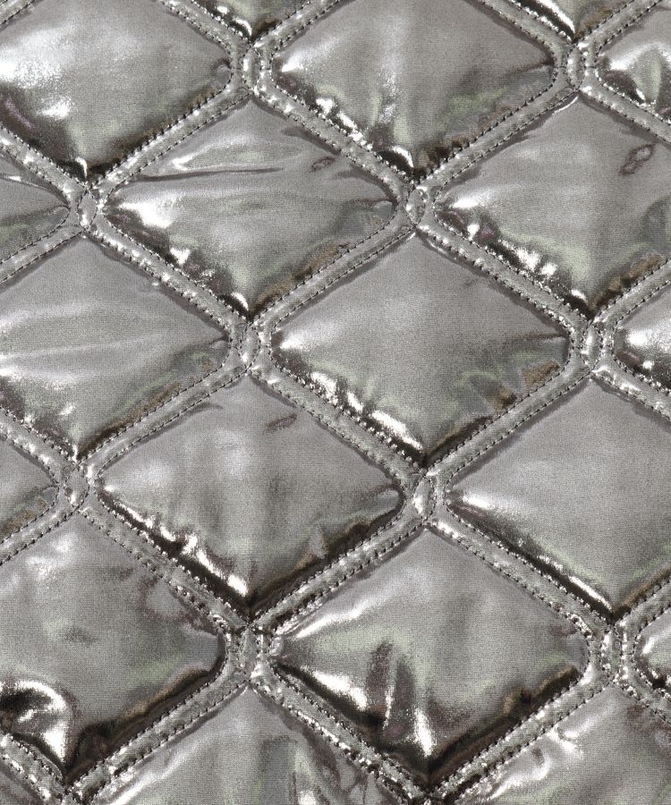 ダンスウィズドラゴン DD メタリック中綿キルティングベスト