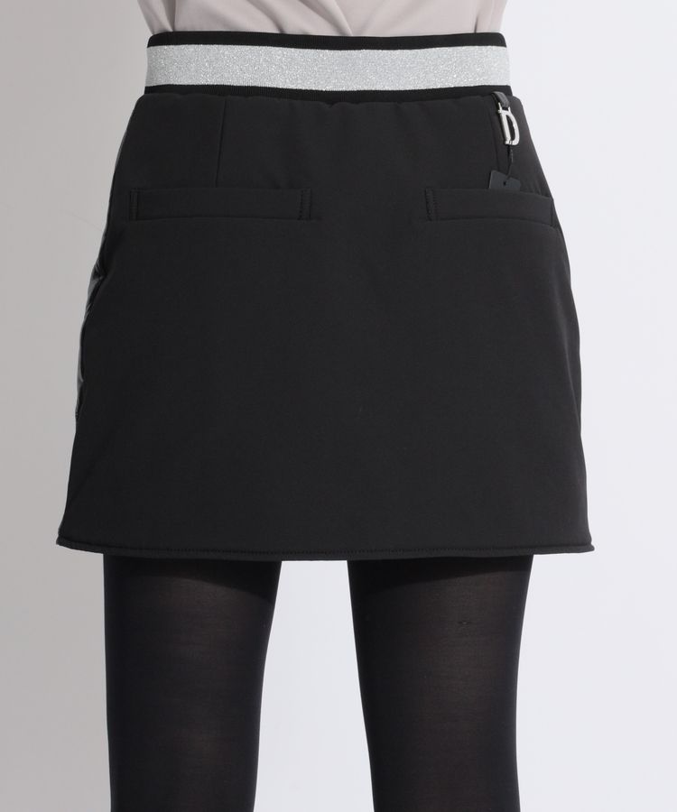 ダンスウィズドラゴン DD メタリックコンビ中綿キルティングスカート