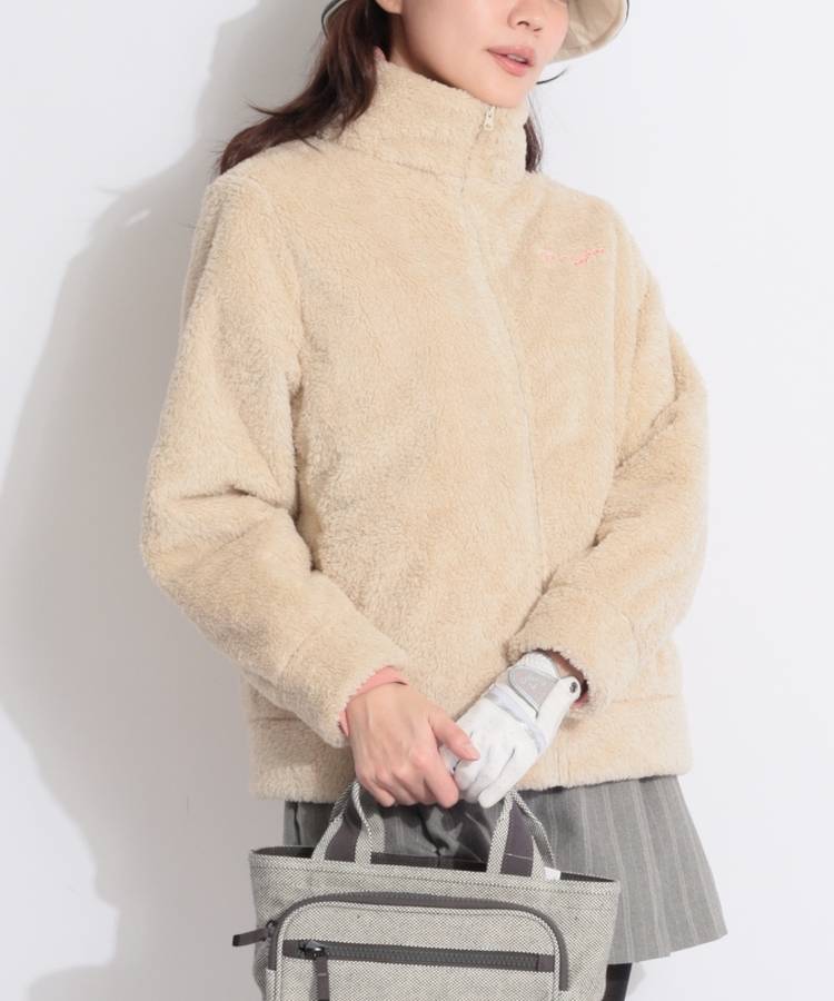 MF スタンドネックシャギージャケット