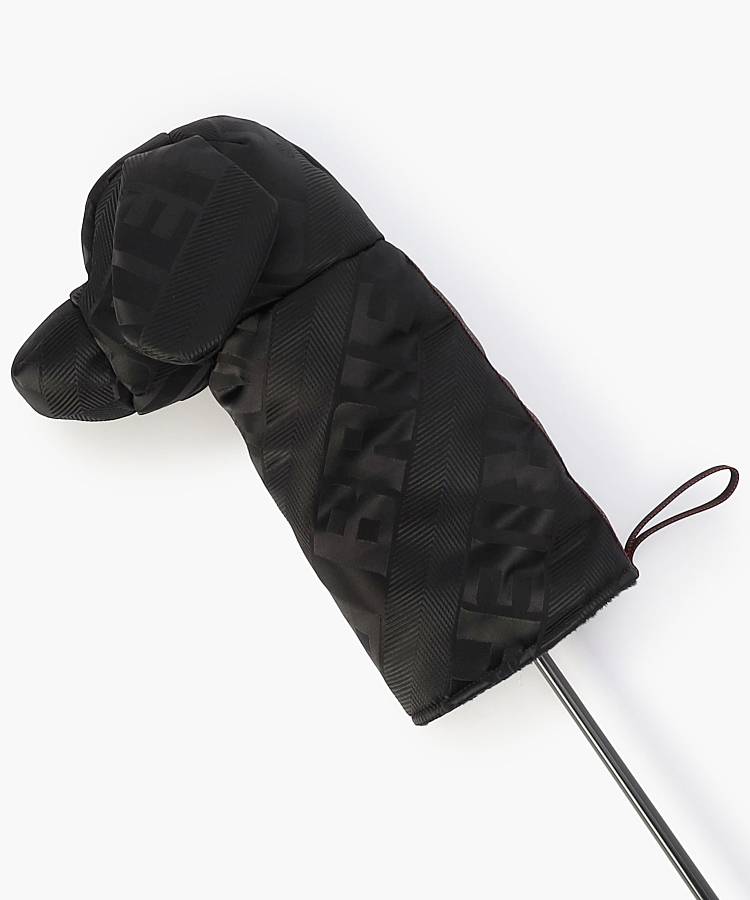 BR ドッグ型ナイロンジャガードロゴヘッドカバー(DR)