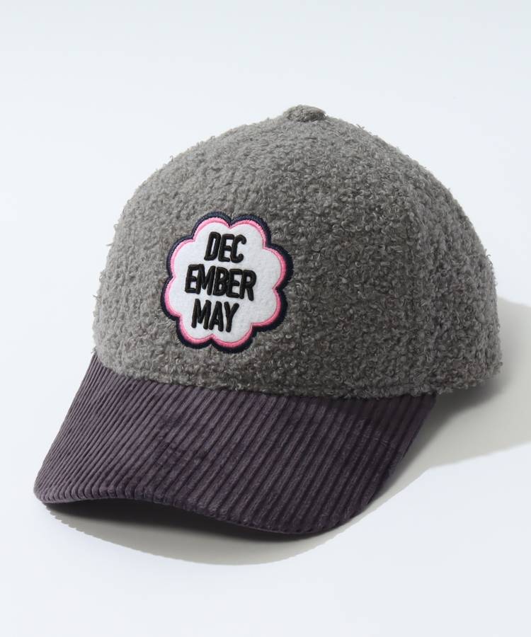 DM ボア×コーデュロイロゴキャップ