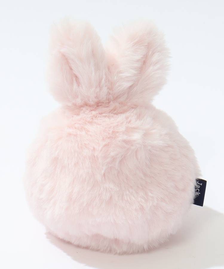 JB フェイクファーうさぎボールポーチ