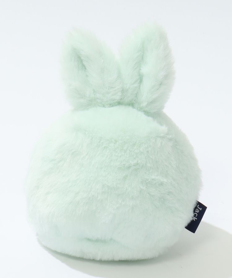 フェイクファーうさぎボールポーチ