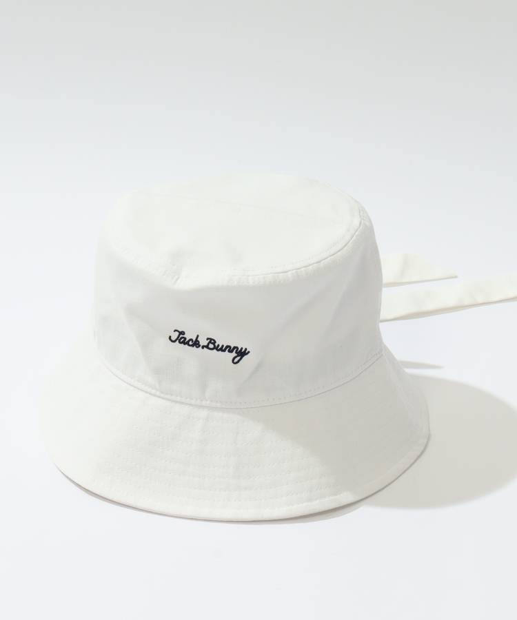 JB フロントロゴ刺繍ロングリボンハット