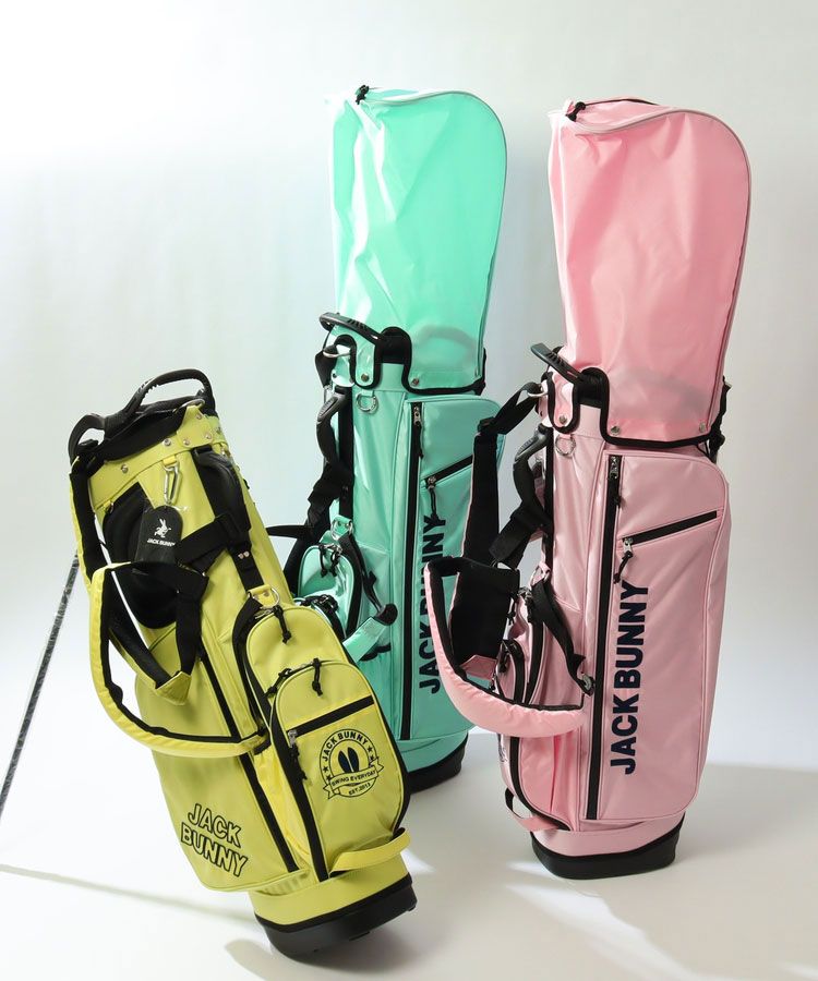 ロゴ刺繍スタンドキャディバッグ