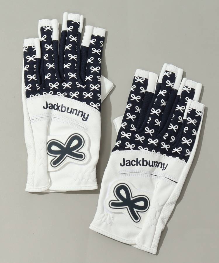 JB リボンモチーフネイルスルーグローブ（両手）