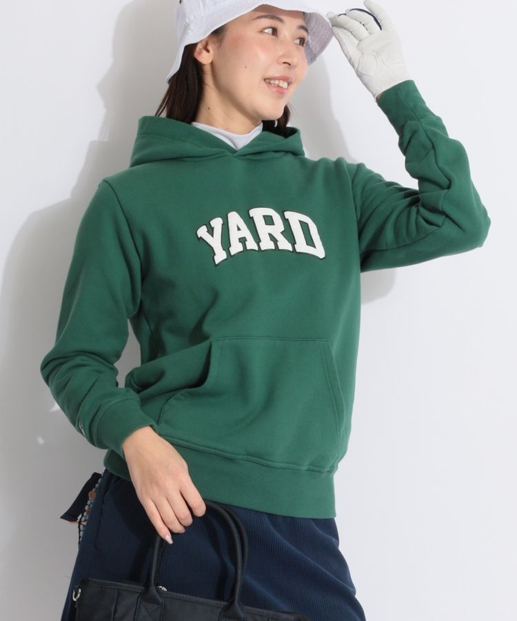 YARDロゴ裏毛スウェットパーカー