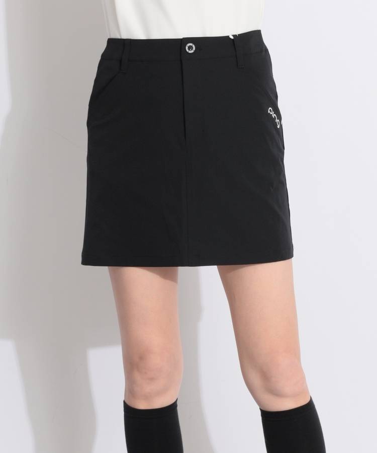 PN 【CP対象品】【ノビパン】ナイロン台形スカート