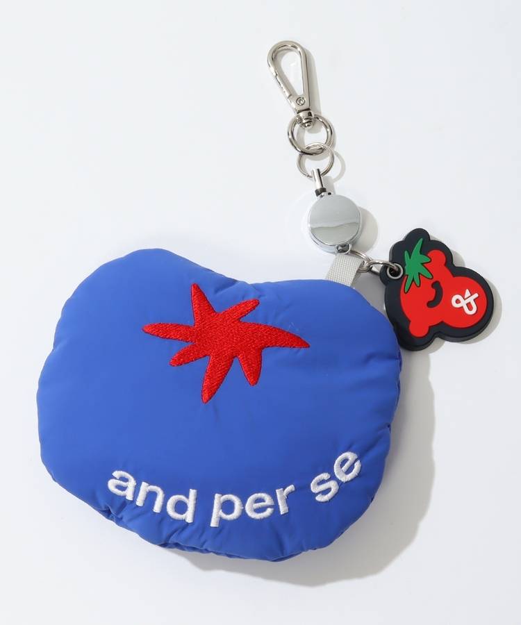 AP トマト型ボールポーチ