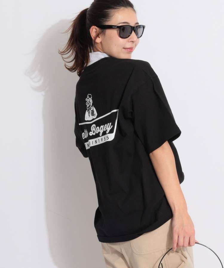 PM 【ユニセックス】BOGEYMANコットンTシャツ
