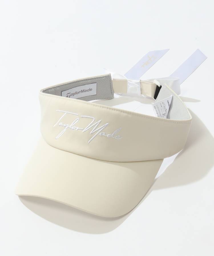 TG 【UPF50+】バックリボン2WAYサンバイザー