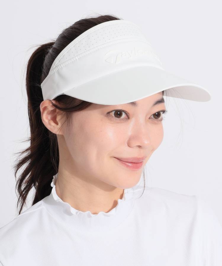 TG 【UPF50+】ダブルクラウンワイドサンバイザー