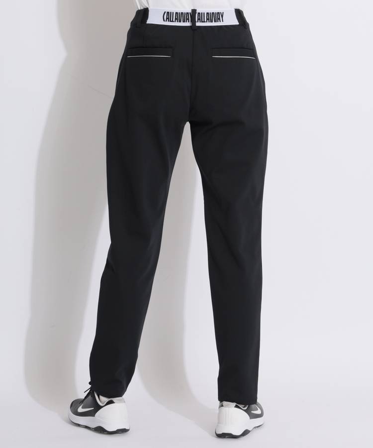 CA 【8WAYストレッチ】ウエストロゴタックテーパードパンツ