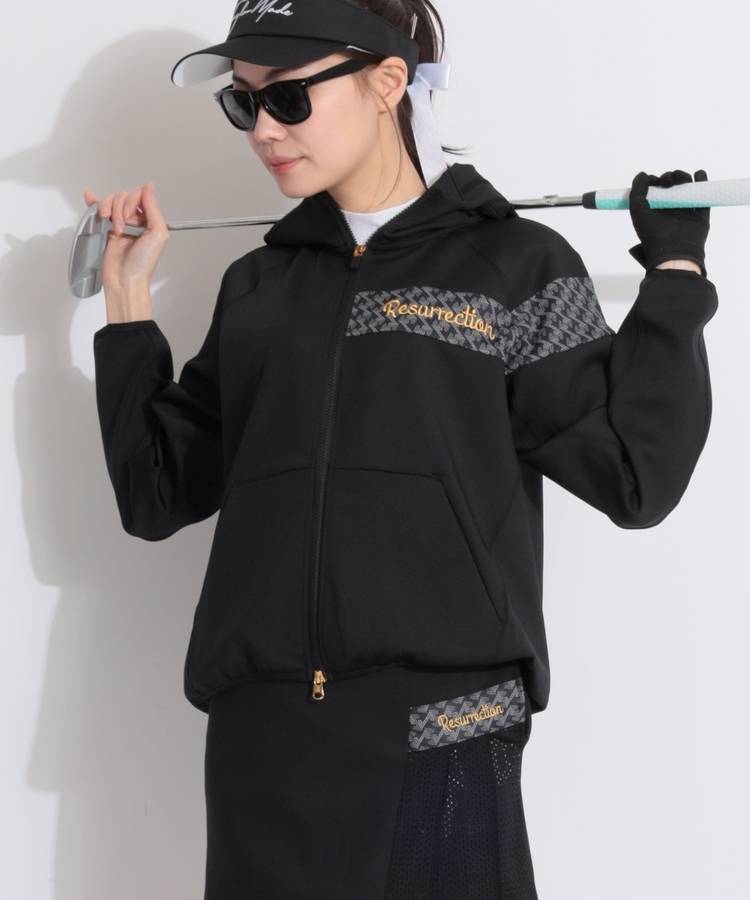 RR アクセントラインジップパーカー