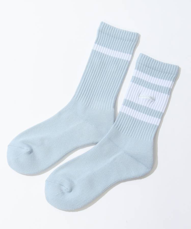 TG 【抗菌防臭・速乾】アシメラインミドルソックス