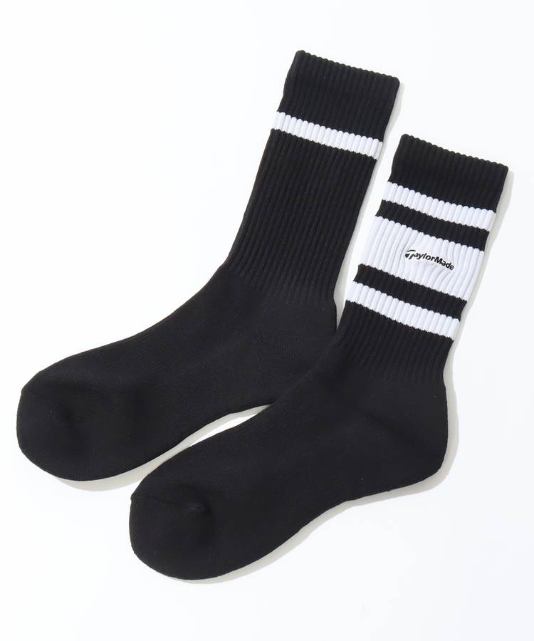 TG 【抗菌防臭・速乾】アシメラインミドルソックス