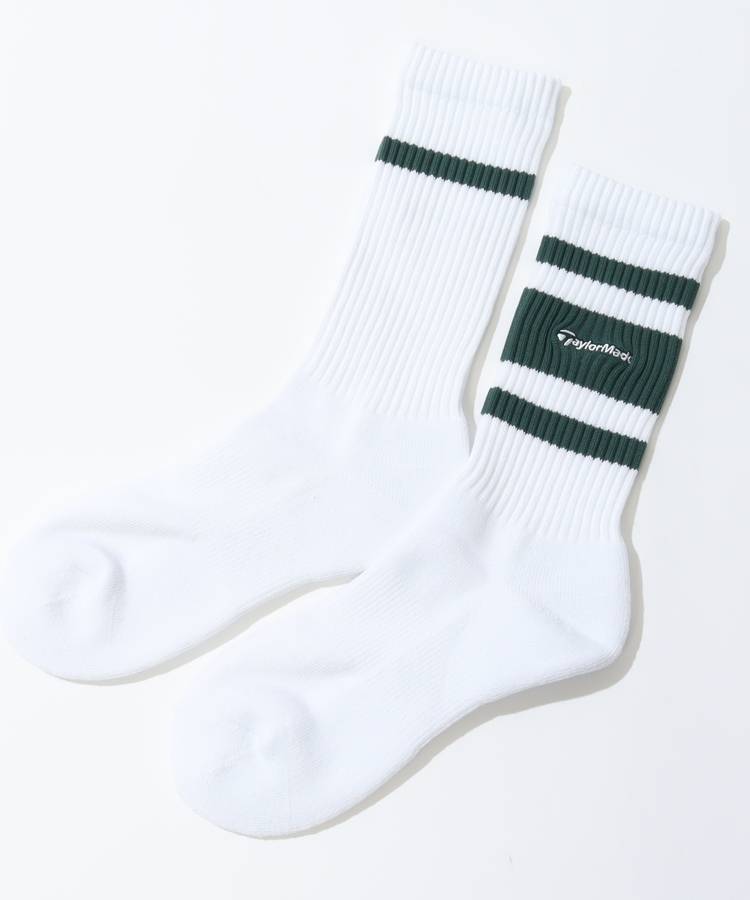 TG 【抗菌防臭・速乾】アシメラインミドルソックス