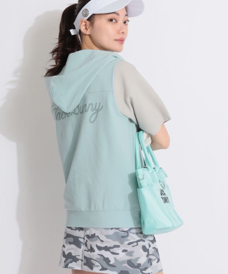 【ストレッチUV】ダンボールジップフーディベスト