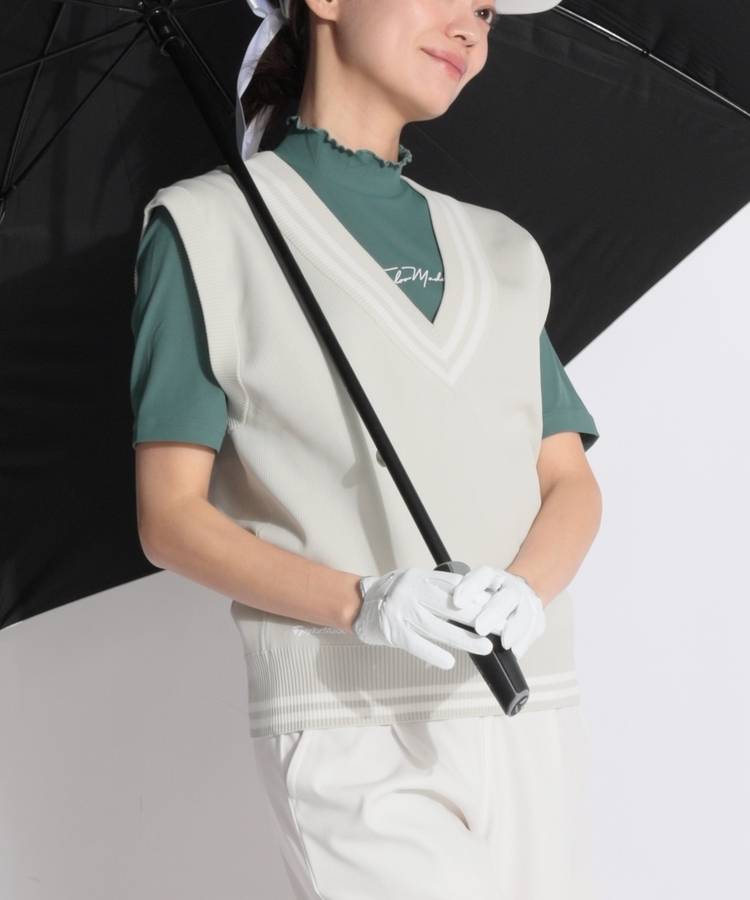 TG 【ストレッチ】Vネックラインベスト