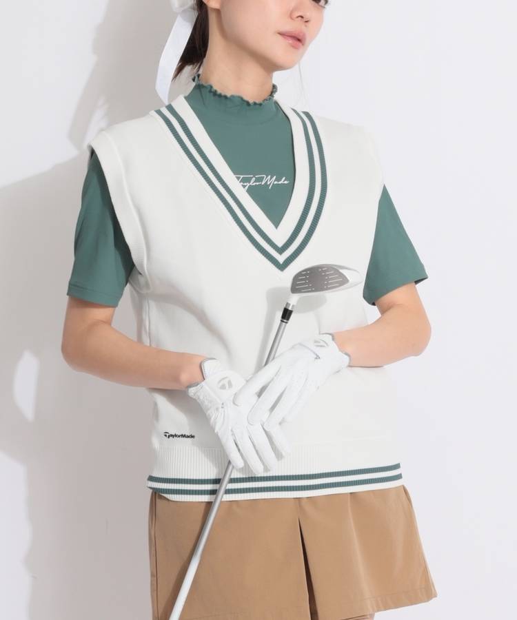TG 【ストレッチ】Vネックラインベスト