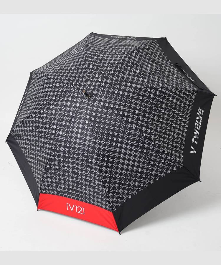 VI 【UV】晴雨兼用モノグラム総柄プリント長傘(70cm)