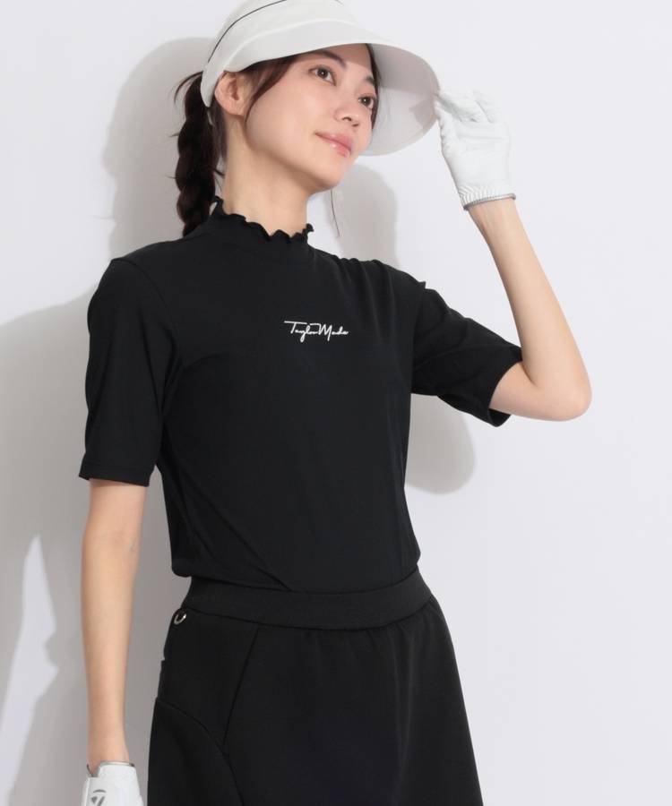 TG 【吸汗速乾】メロウリブモックネック半袖カットソー