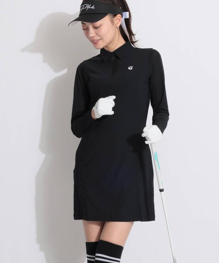 TG 【UV吸汗速乾】レイヤード風ワンピース