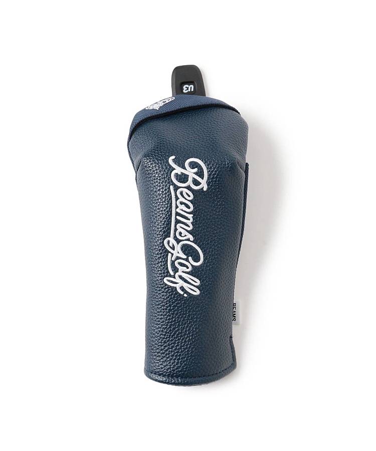 BE スクリプトロゴ合皮調ヘッドカバー(UT)